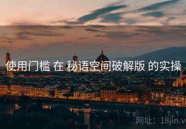使用门槛 在 秘语空间破解版 的实操