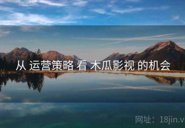 从 运营策略 看 木瓜影视 的机会