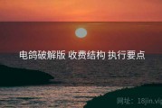 电鸽破解版 收费结构 执行要点