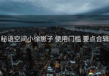 秘语空间小徐崽子 使用门槛 要点合辑