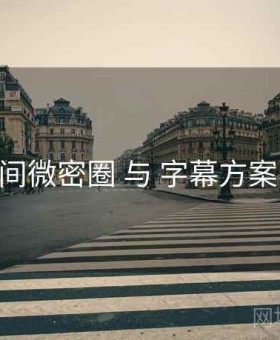 秘语空间微密圈 与 字幕方案 的协同