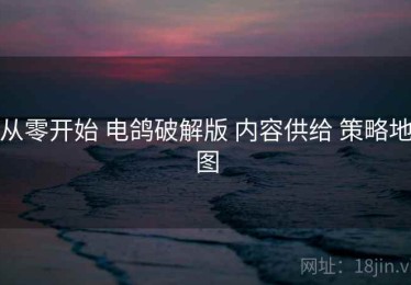 从零开始 电鸽破解版 内容供给 策略地图