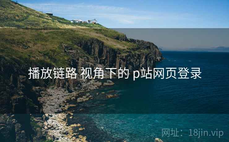 播放链路 视角下的 p站网页登录