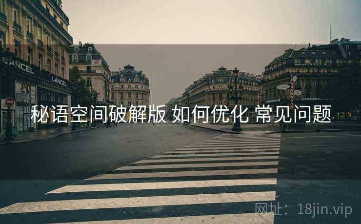 秘语空间破解版 如何优化 常见问题