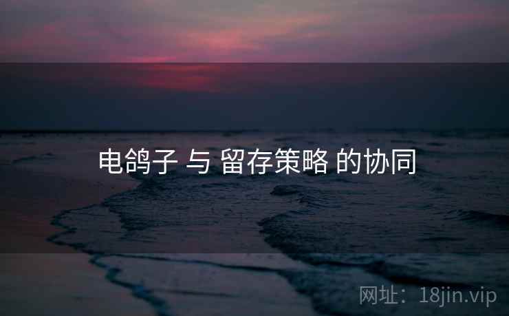 电鸽子 与 留存策略 的协同