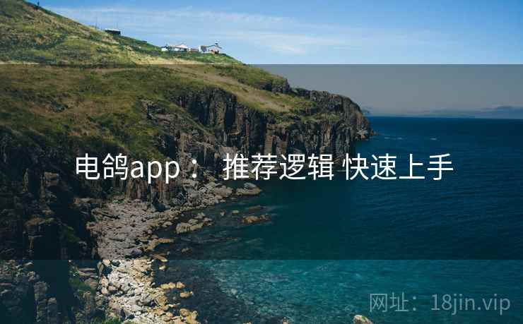 电鸽app : 推荐逻辑 快速上手 电鸽app : 推荐逻辑 快速上手
